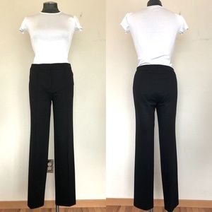 Escada Straight Pintucked Stretch Pants